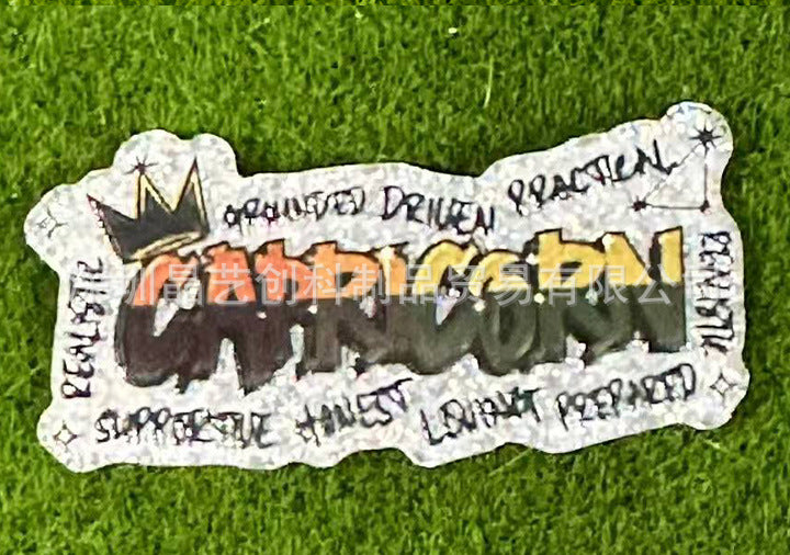 Wholesale 10pcs/pack Constellation Series Sequin Acrylic DIY Accessories