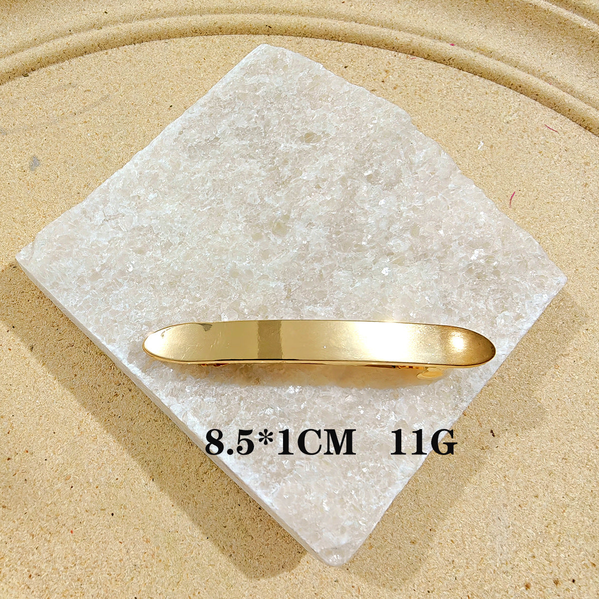 Wholesale Spring Clip Geometric Alloy Hairpin Back Head Ponytail Hair Accessories All-match Fashion Hair Headwear