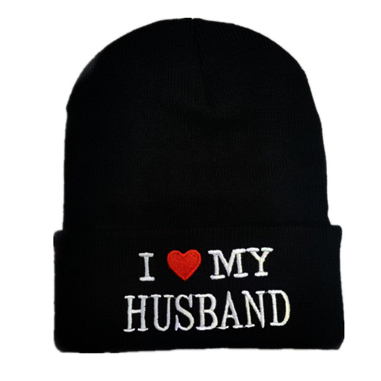 Wholesale Y2K Style Knitted Gothic Letter Embroidery Autumn and Winter Fashion Personality Couple Hat