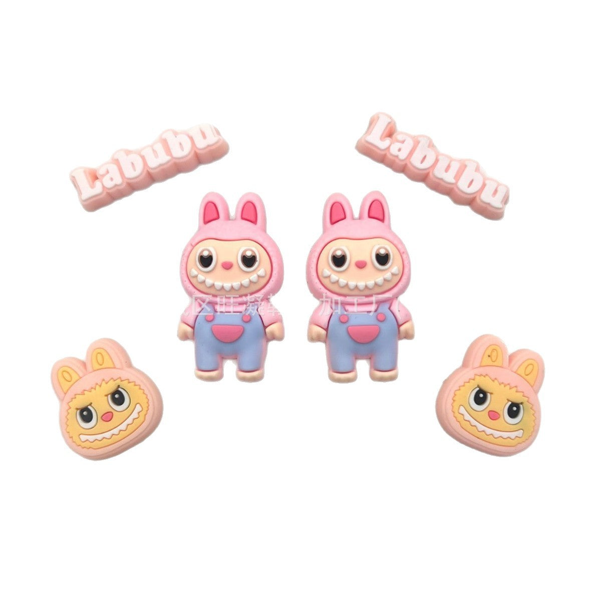 Wholesale DIY Perforated Shoe Buckles DIY Soft Rubber Shoe Buckles OLY Exclusive