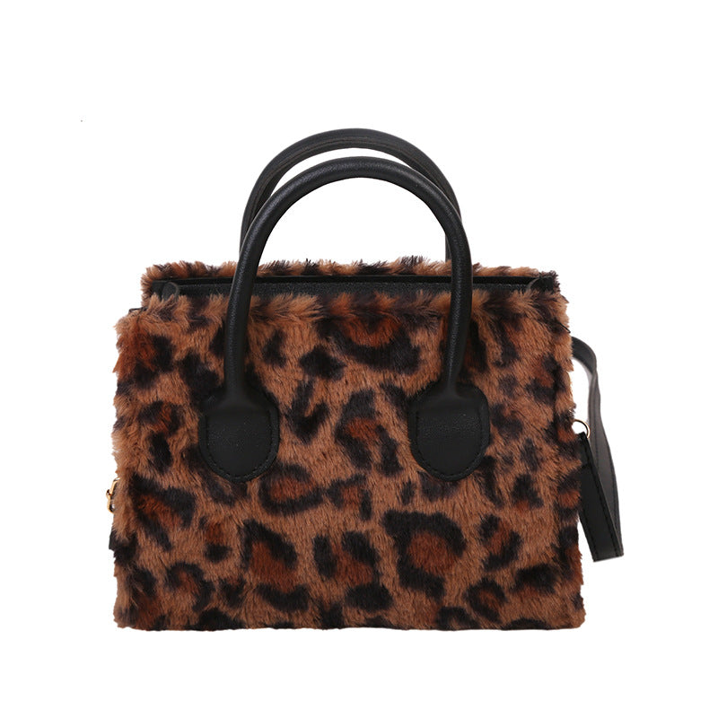 Wholesale Cow Print Leopard Print Hand Shoulder Bag Crossbody Bag