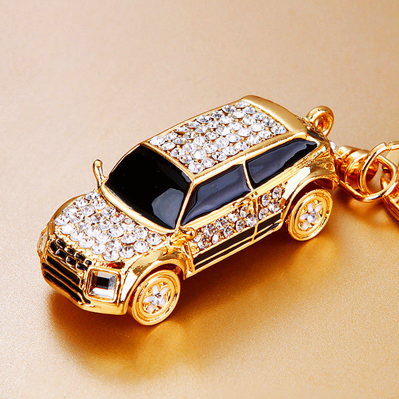 Wholesale Full Diamond Keychain Metal Bag Charm Chic Fashion Accessory OLY Exclusive