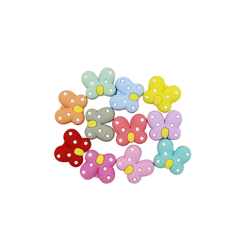 Wholesale 10PCS  teether Children DIY Nipple Chain Food Grade Silicone Beads