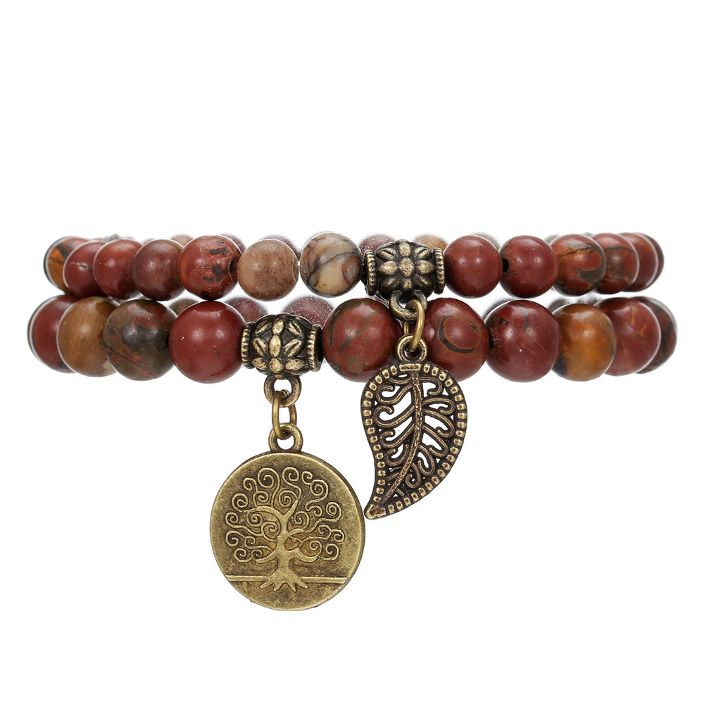 Wholesale black frosted wear copper with zirconium diamond ball flying saucer long bracelet set