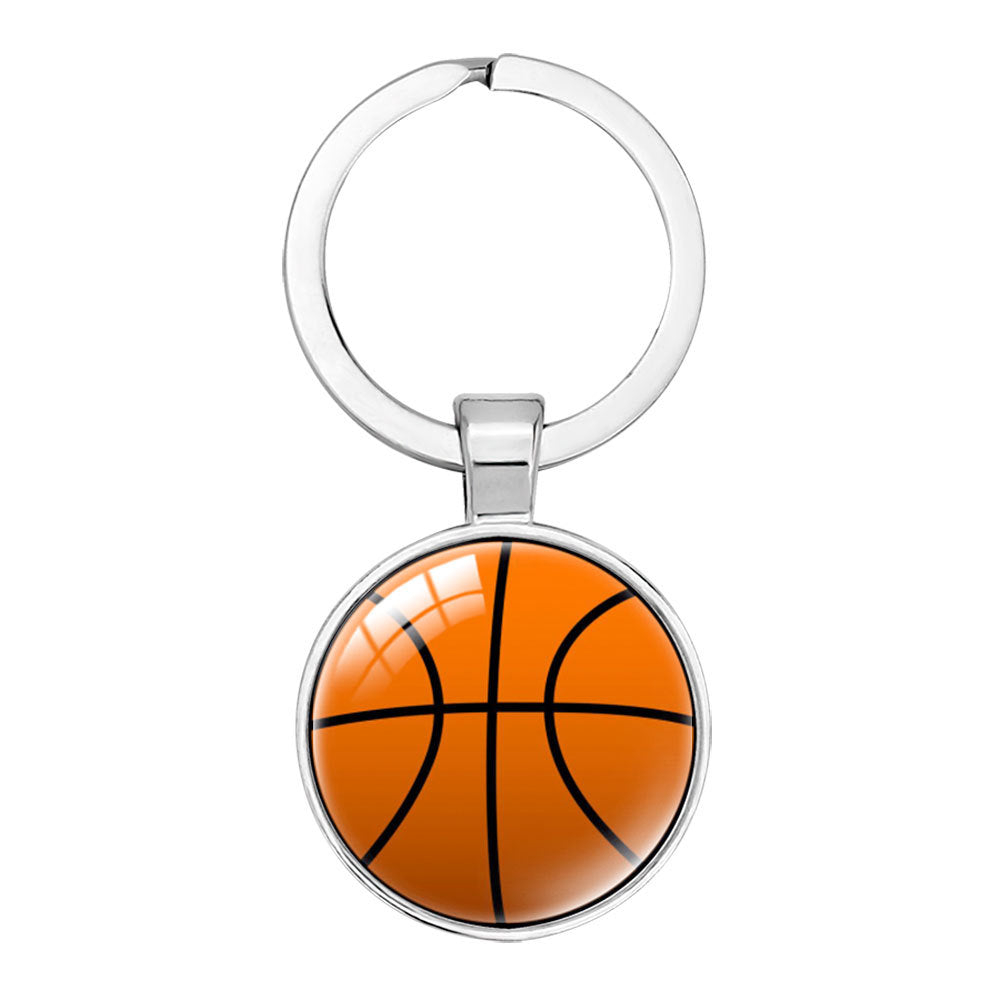 Wholesale Sports Pendant Baseball Rugby Icon Keychains