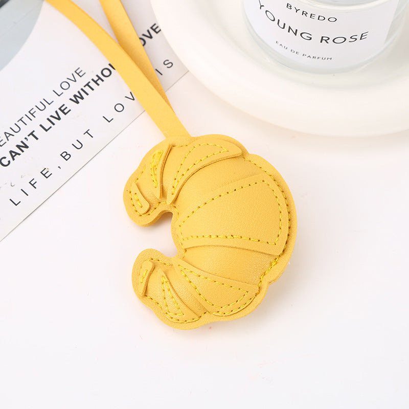 Wholesale New creative patch DIY leather bag keychain jewelry accessories