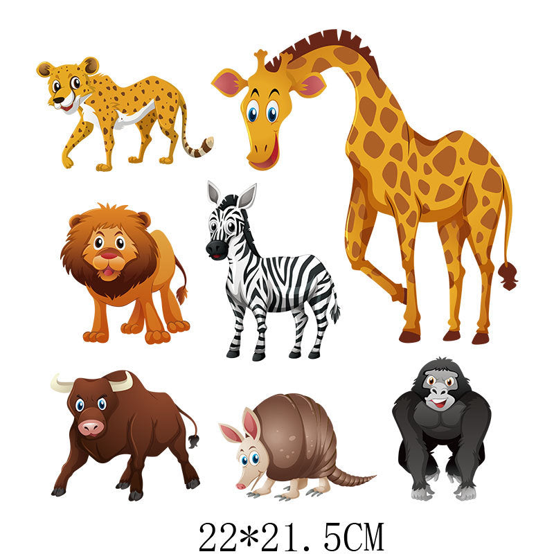 Wholesale Diverse Cartoon Animal UV DTF Ready to Press Transfers Wrap