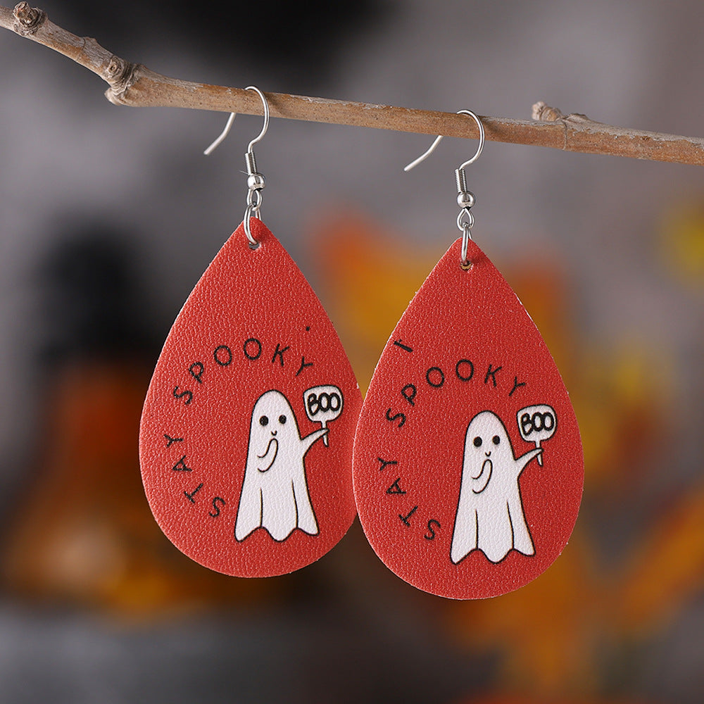 Wholesale  Gothic Leather Earrings