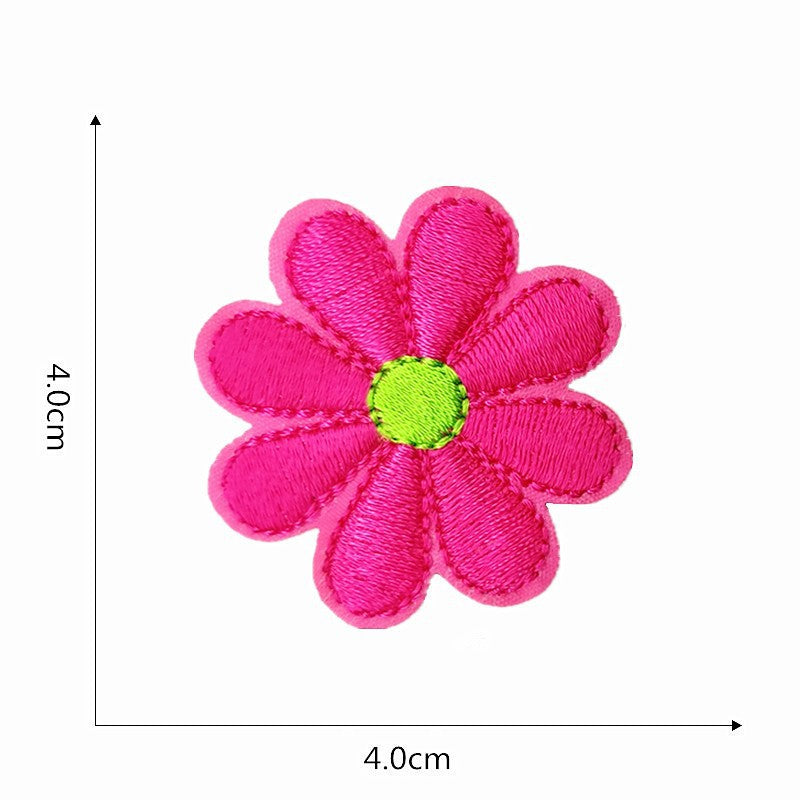 Wholesale Cute bee and sunflower embroidery DIY Patches