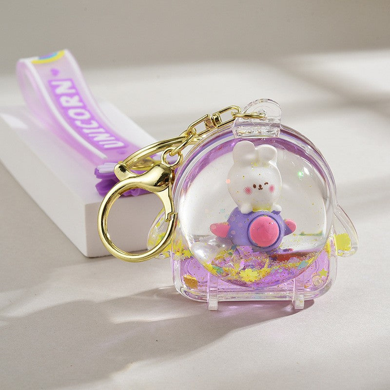 Wholesale Acrylic   Sand Keychain