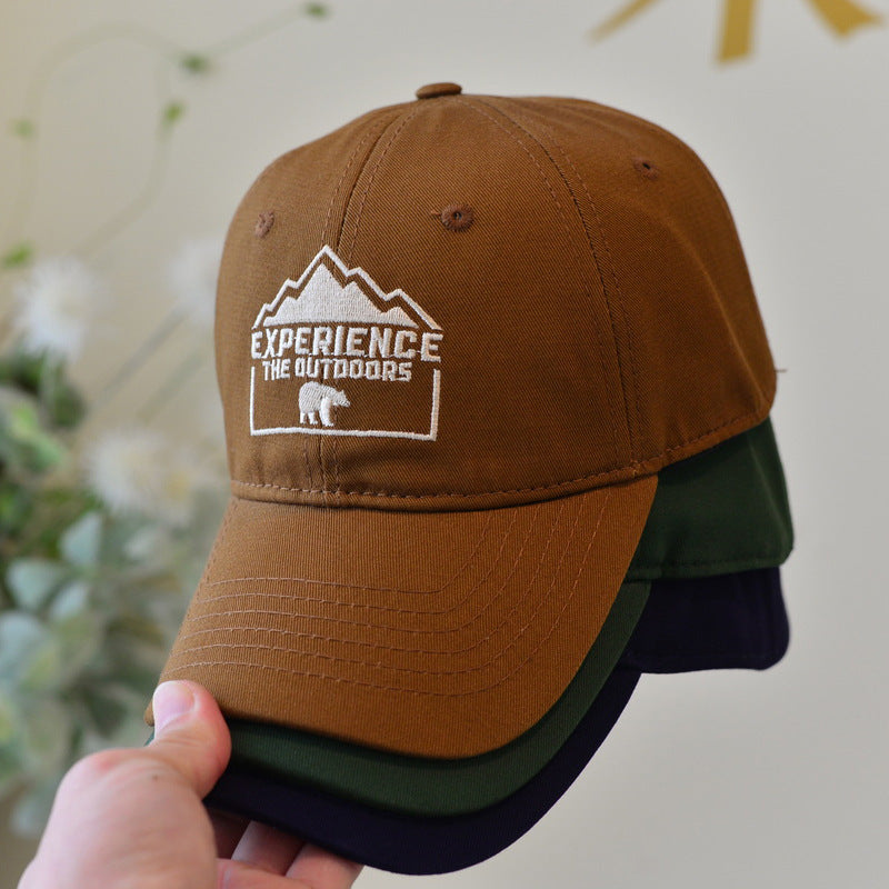 Wholesale Embroidered Soft Top Casual Cotton Baseball Caps