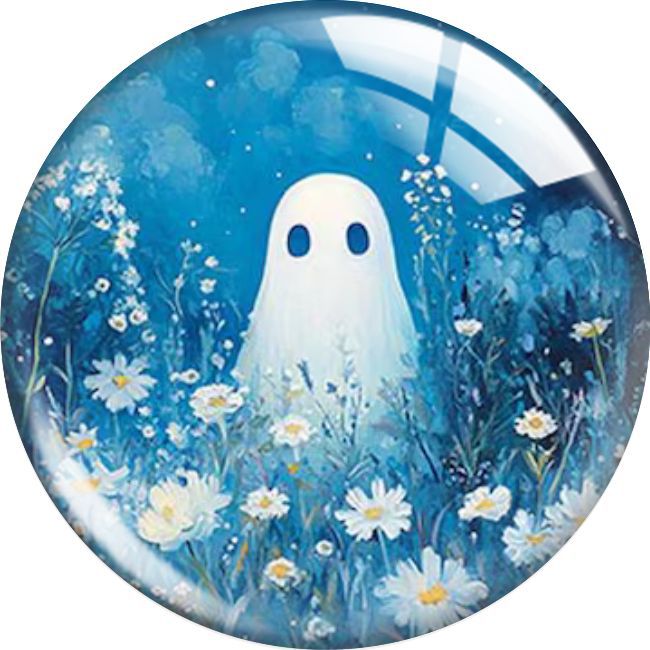 Wholesale 10pcs Ghost Time Gem Crystal Soft Magnetic Fridge Magnet Decoration