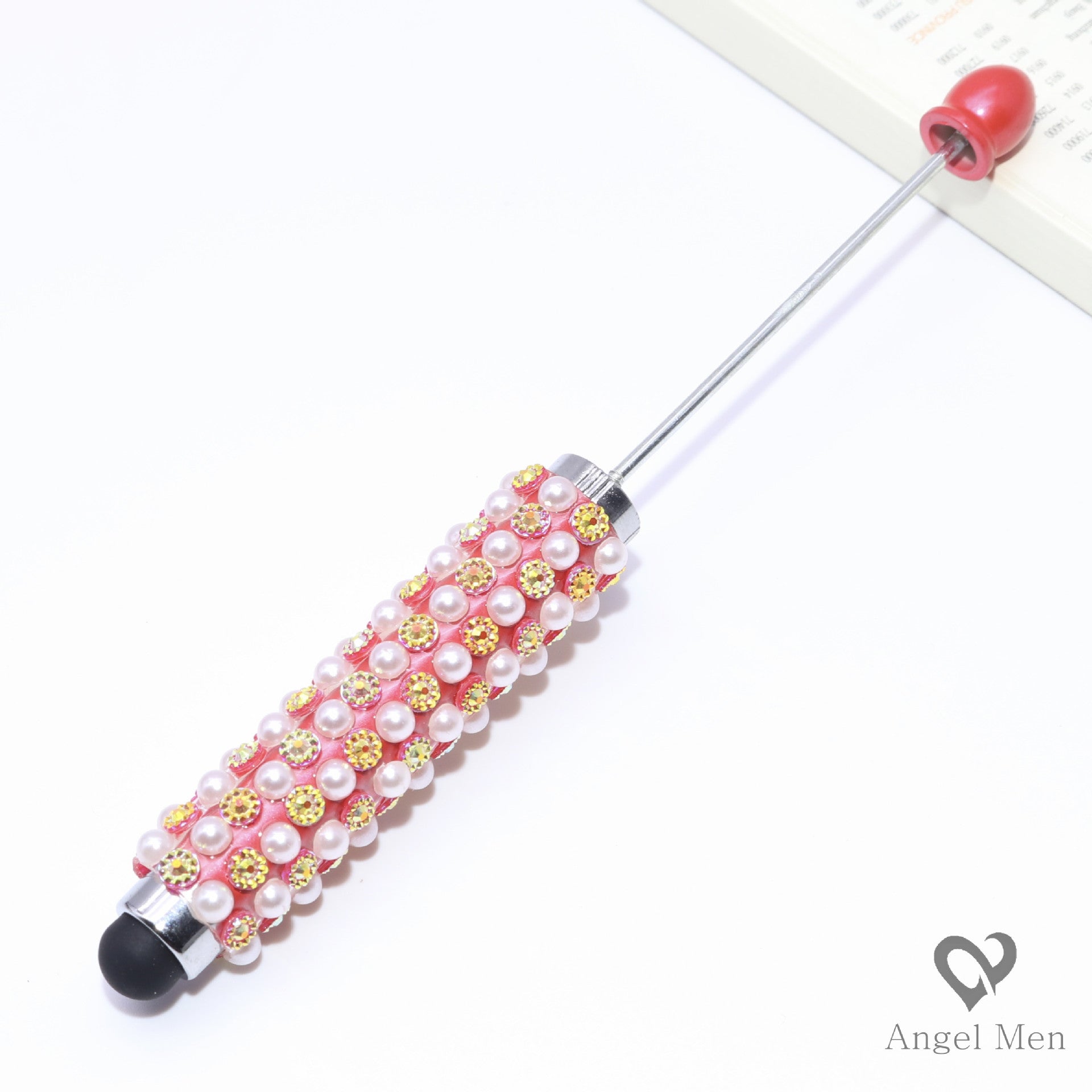 Wholesale Plum Blossom Diamond Pearl DIY Touch Screen Color Creative Touch Screen Pen