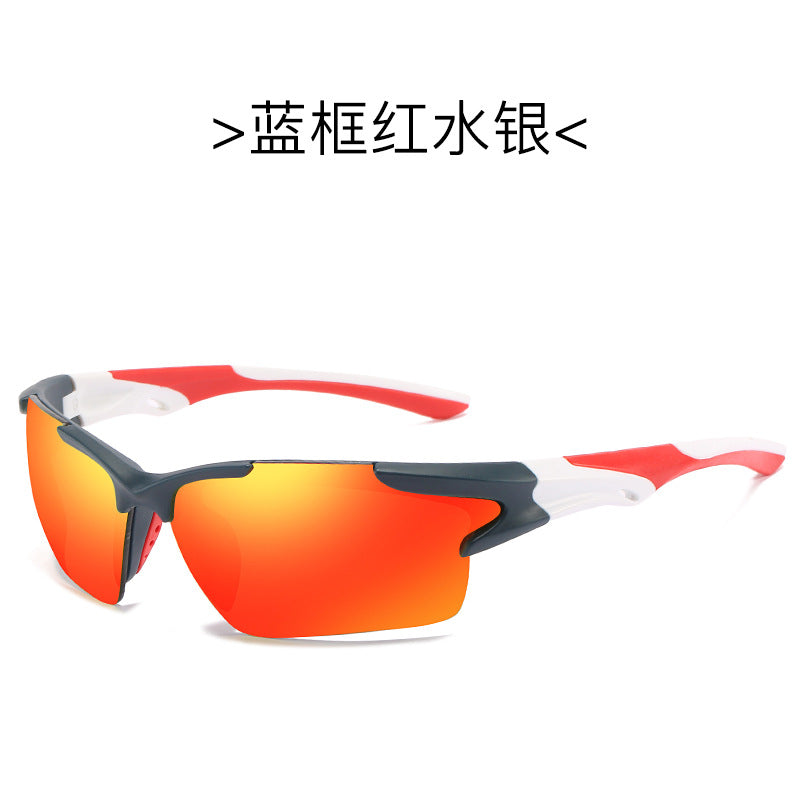 Wholesale Men's and women's dustproof glasses with colorful film driving mirror