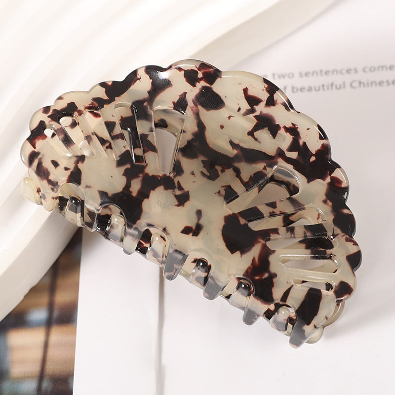 Wholesale Hollowed Out Acrylic Hair Clips