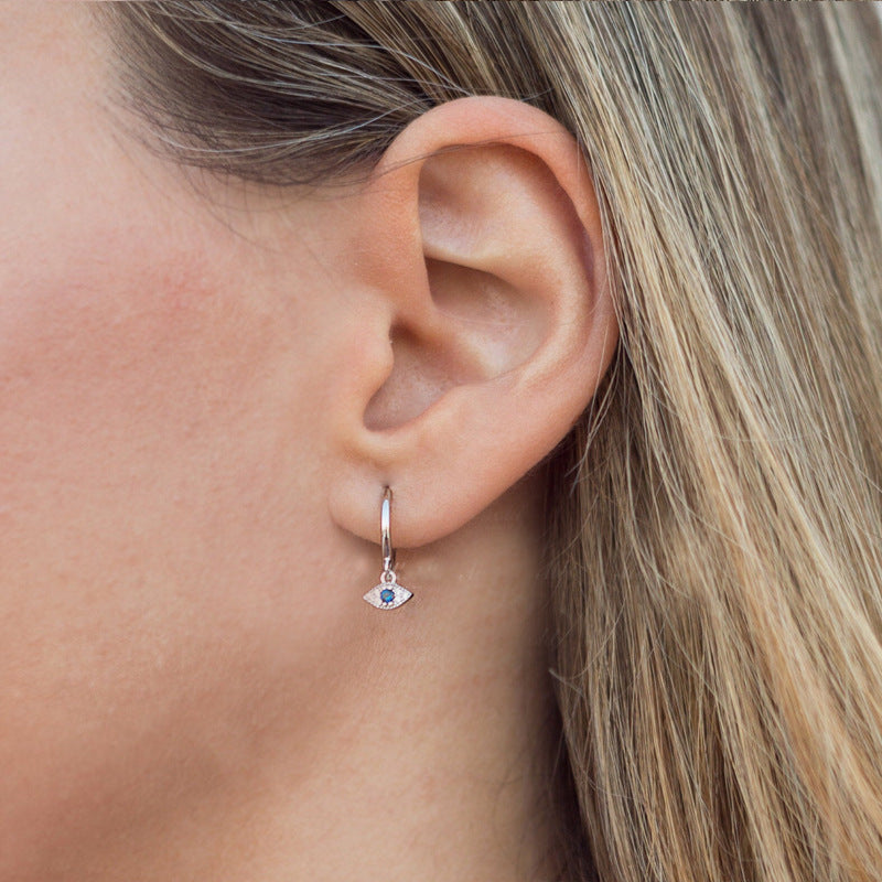 Wholesale Sterling Silver Flower Women's Niche Fashion Elegant Earrings