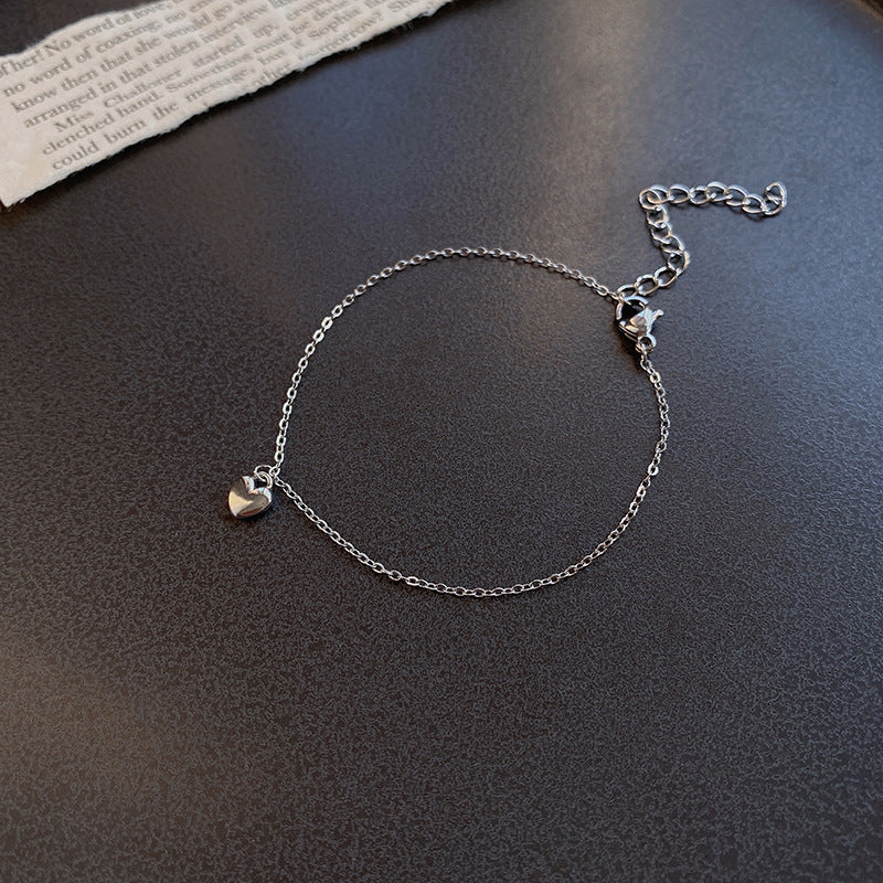 Wholesale Vintage Pearl Niche Advanced Titanium Steel Bracelet For Women