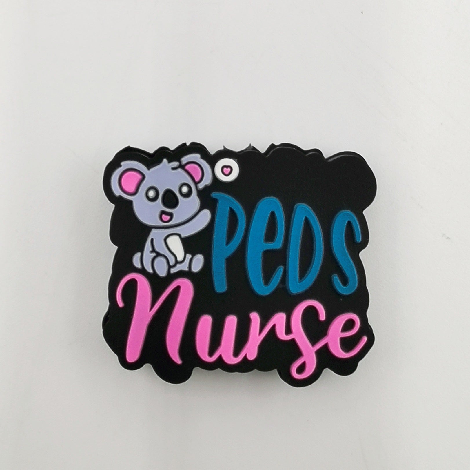 Wholesale 10pcs Cartoon Koala Pattern Letters Silicone Beads