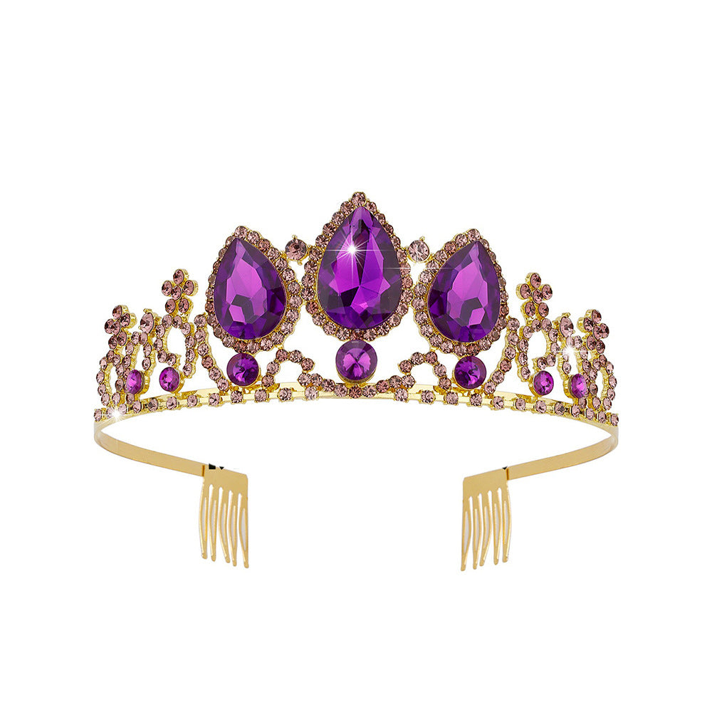 Wholesale Children's Alloy Crown Hair Accessories