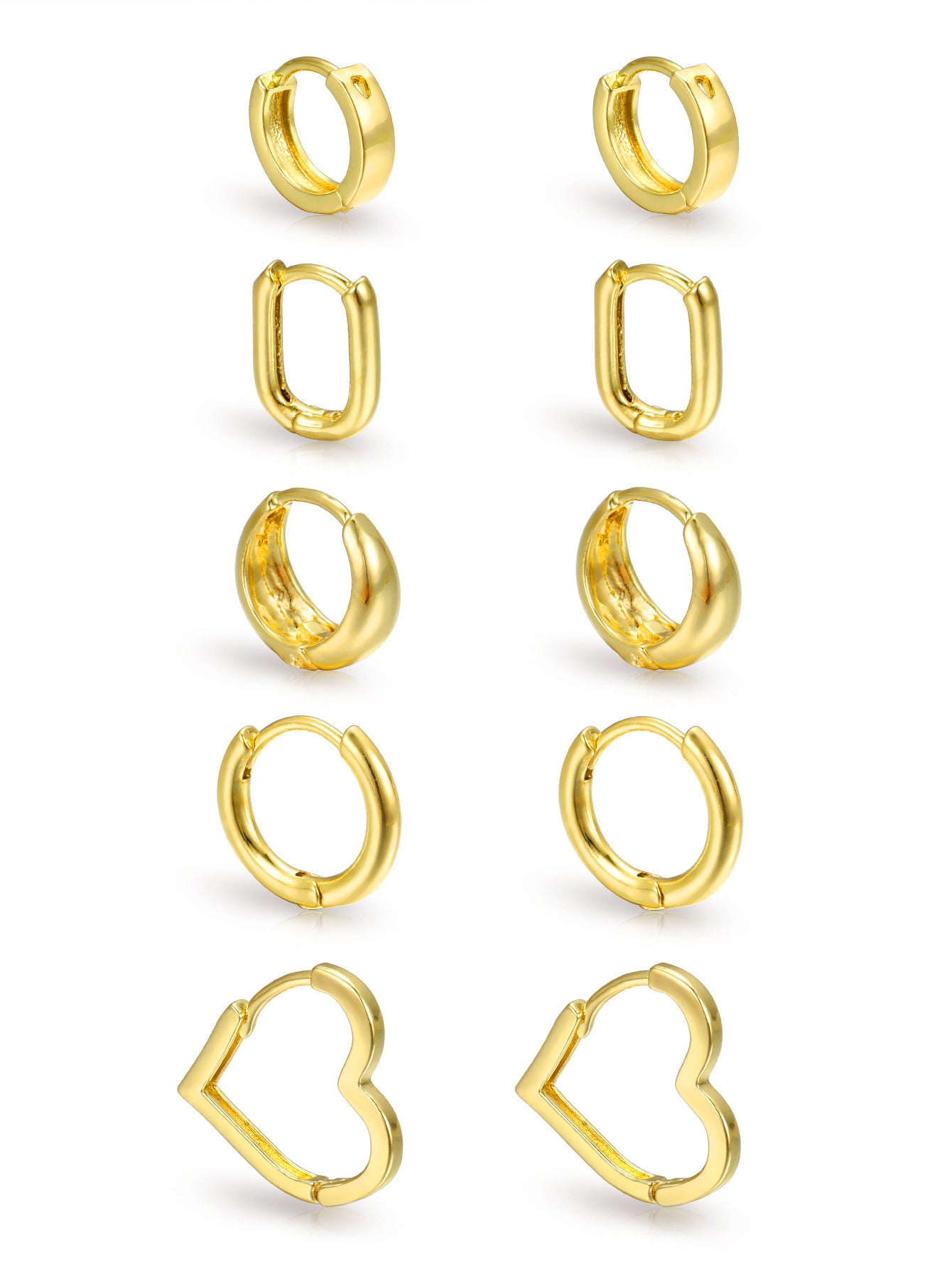 Wholesale Simple large earrings, high-end niche