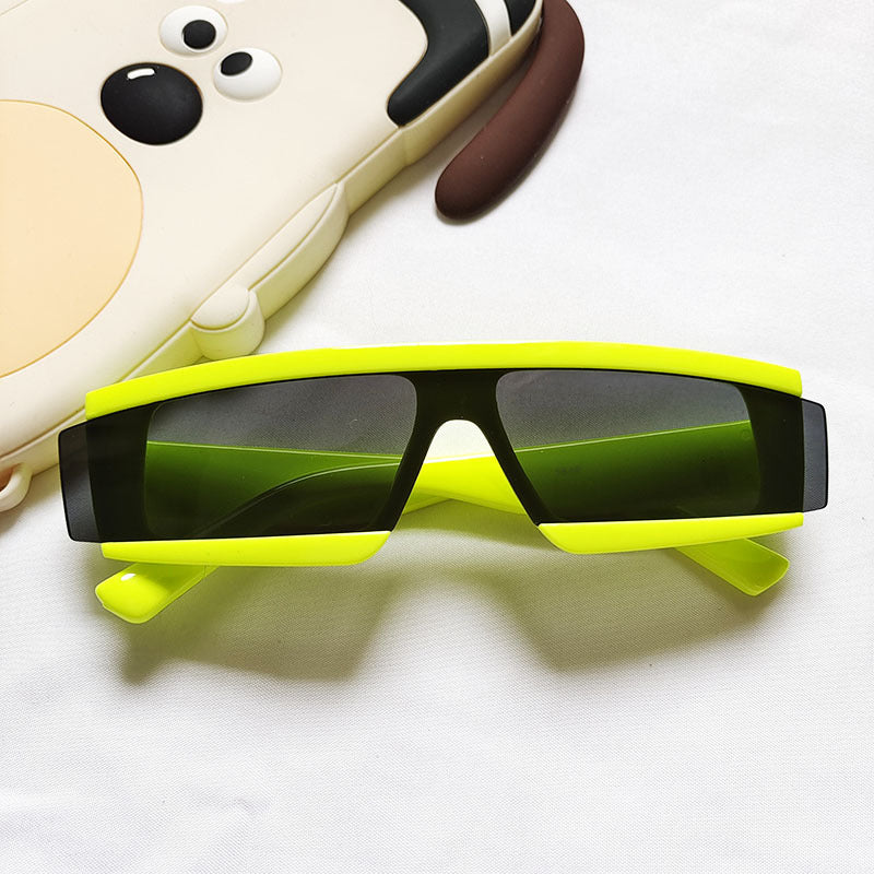 Wholesale Irregular Siamese Children's PC Sunglasses