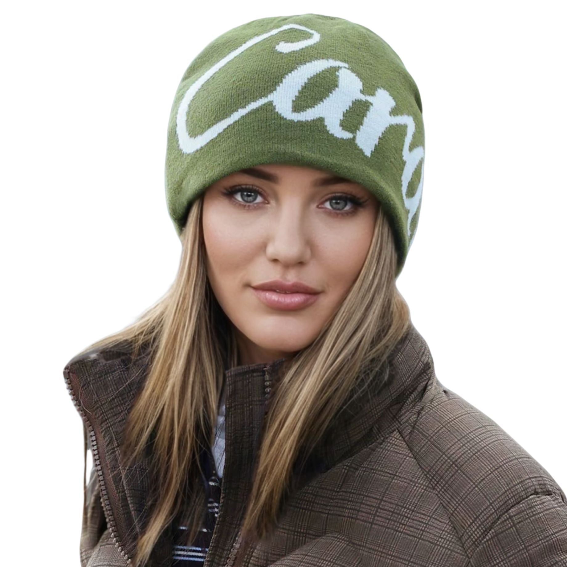 Wholesale  Winter Street Letter Knit Hat