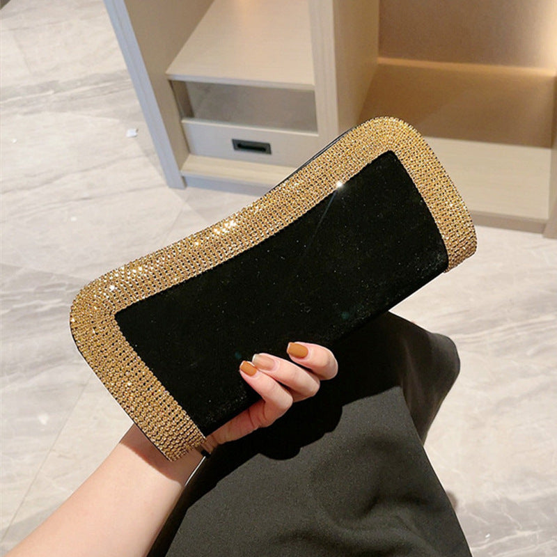 Wholesale Black Shoulder Crossbody Bag Party Clutch Bag