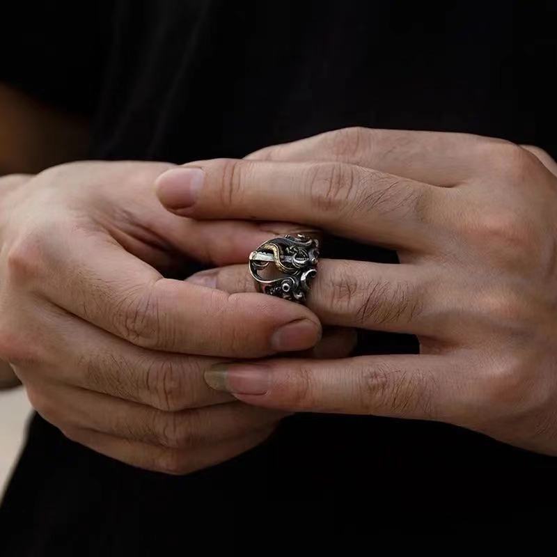 Wholesale Vintage Handle Knife Open Ring