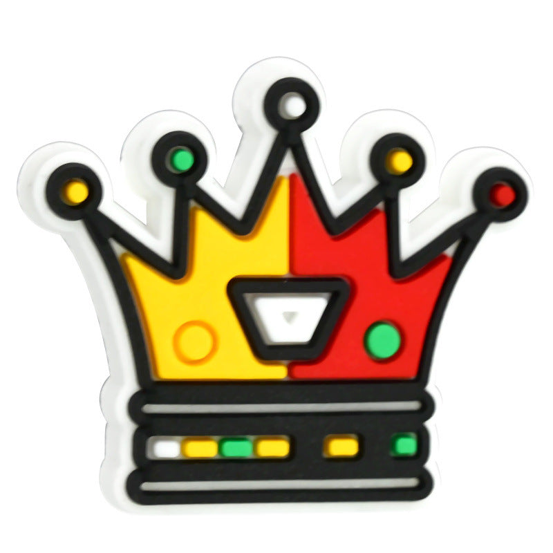 Wholesale  Random 100pcs/pack Oil painting series with string beads   Focal Beads