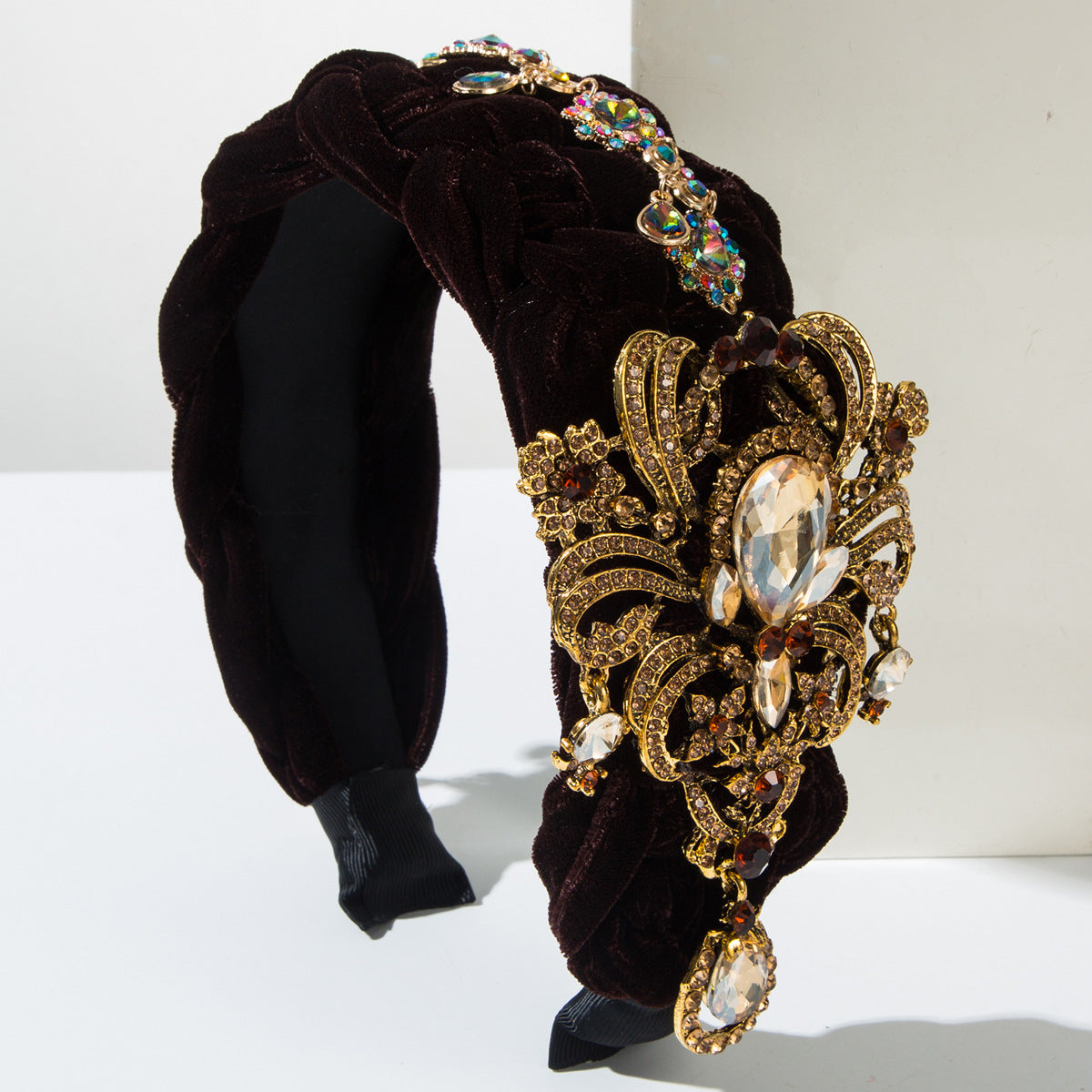 Wholesale Heavy Process Flannelette Knitting Fried Dough Twists Knot Hoop