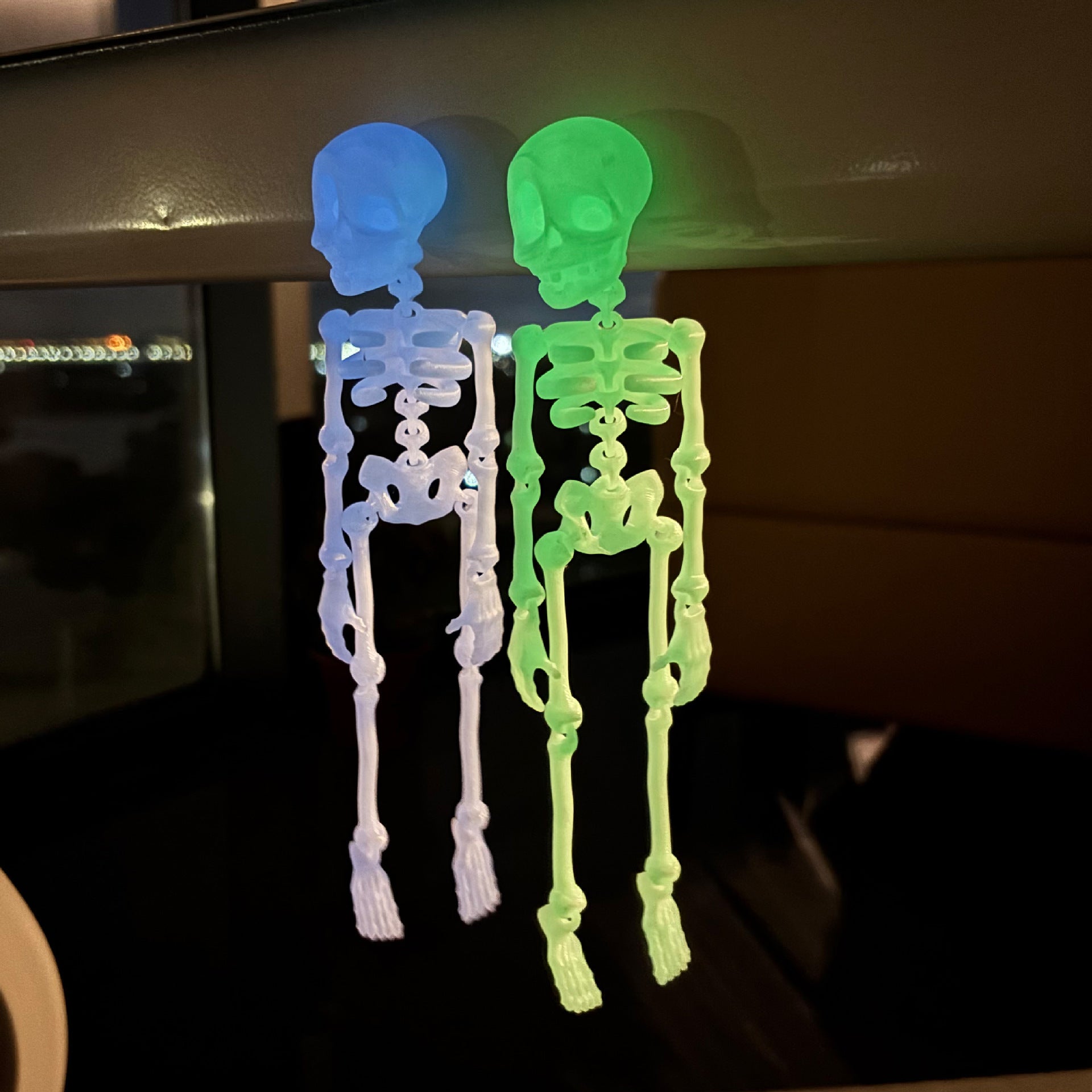 Wholesale 3D printed skeleton human joint movable children' s  toy creative refrigerator magnet