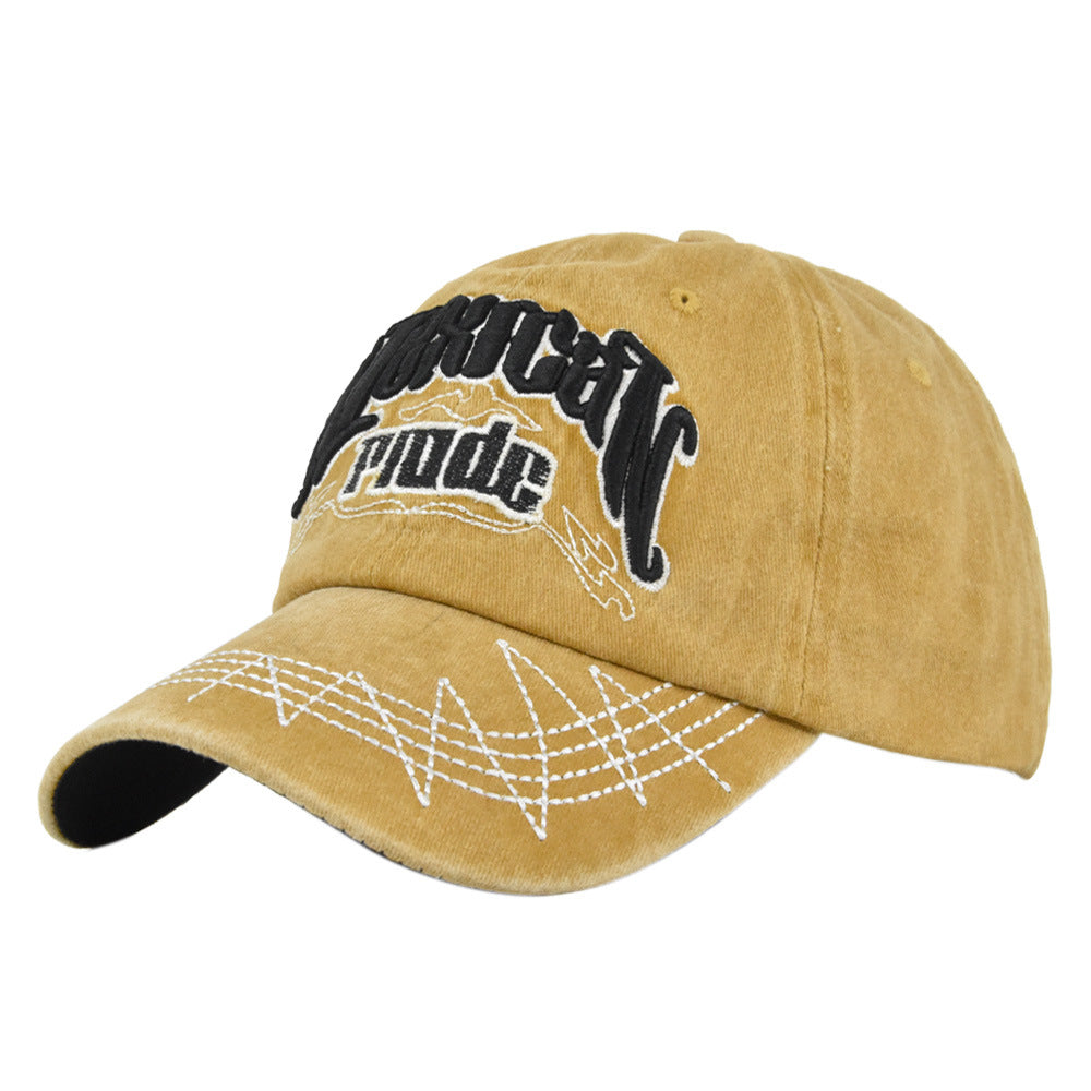 Gorra de béisbol bordada de algodón algodón al por mayor