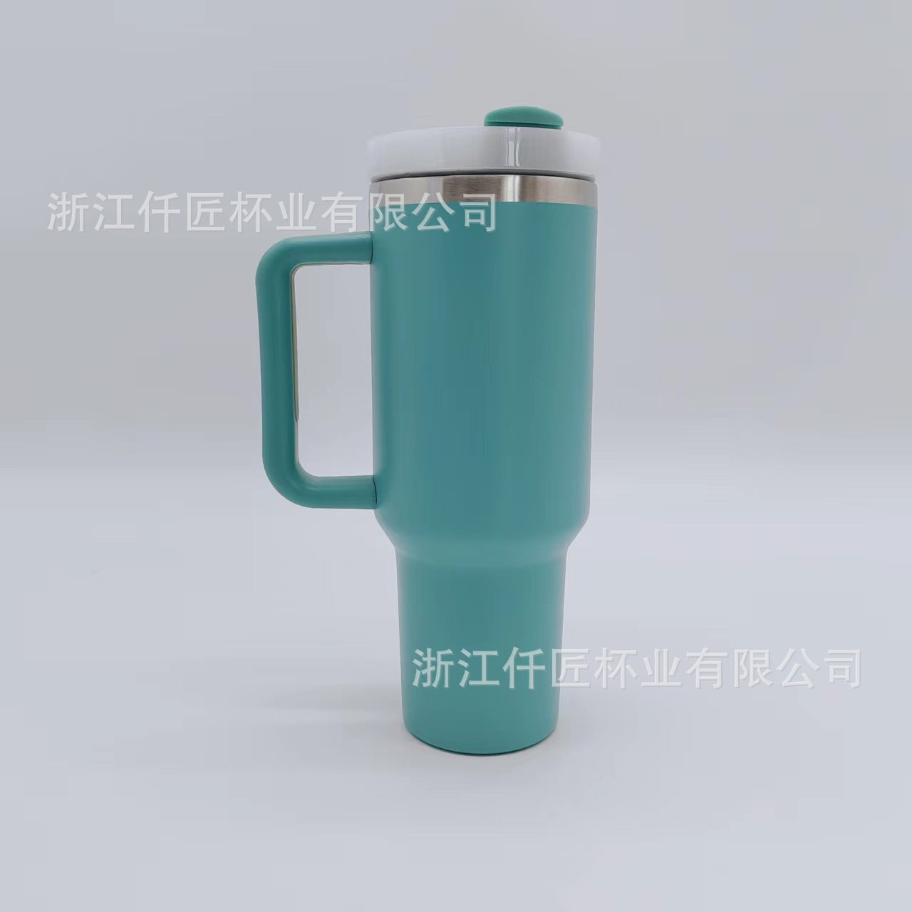 Wholesale 2nd Generation 40oz Ice Cup Silicone Handle Rubber Paint Stainless Steel Thermos Cup