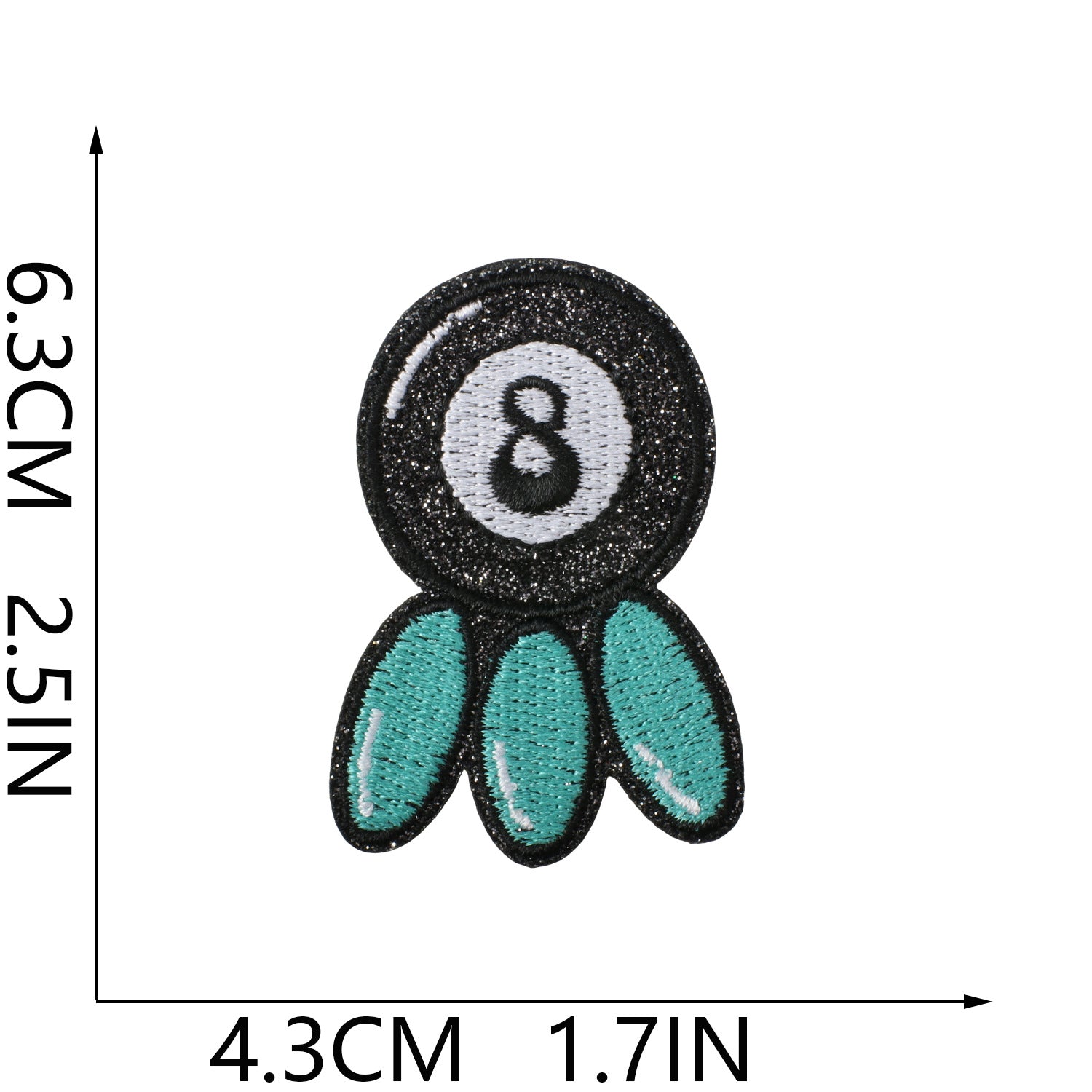 Wholesale Trendy Western Cowboy Embroidered Patches Cross And Leopard Bow Design Polyester Thread Stylish Clothing Decoration For Everyday Use