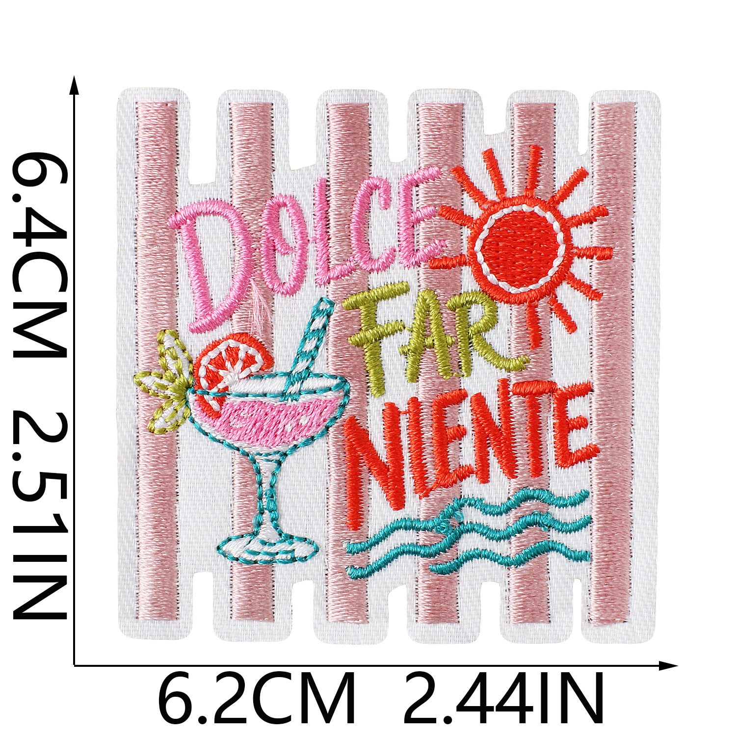 Wholesale Fishing Themed Embroidered Iron On Patch Polyester Thread DIY Patch For Outdoor Clothing Bags And Hats