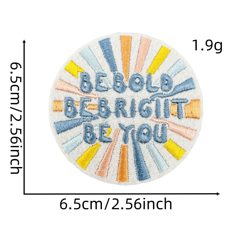 Wholesale Cartoon flower  butterfly  heart embroidery DIY patches