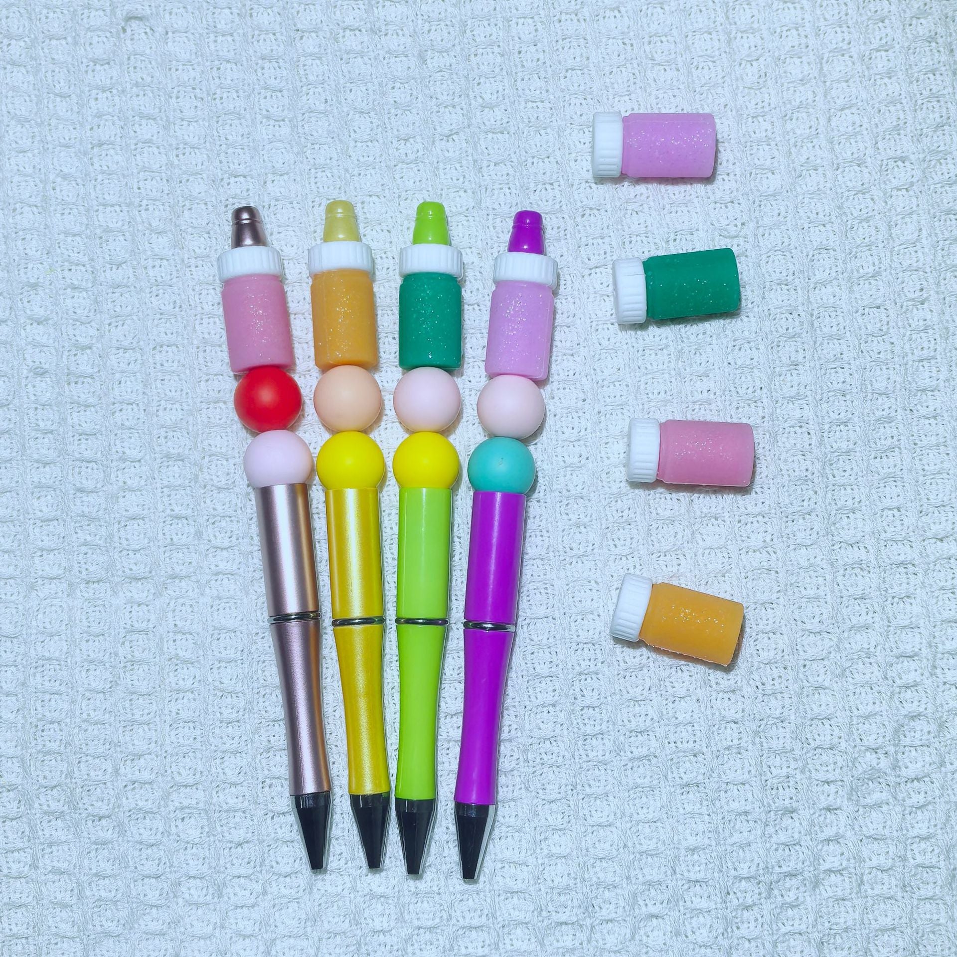 Wholesale 10pcs Three-dimensional adhesive mold bottle cap series