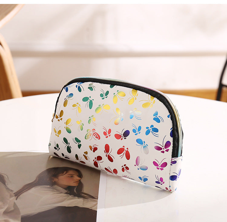 Billetera de bolso impreso de mariposa de PU al por mayor