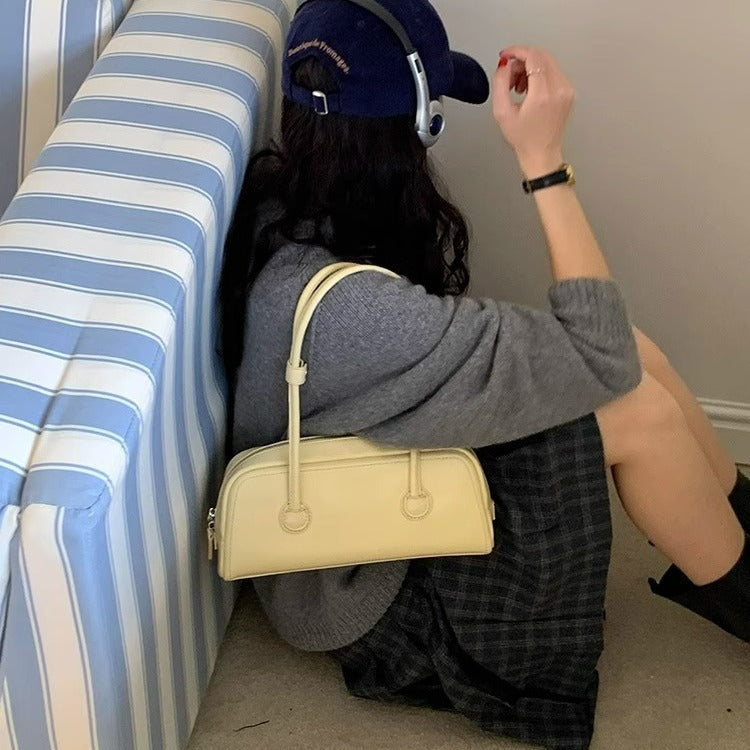 Wholesale Large Capacity Single Shoulder Baguette Small Square Bag