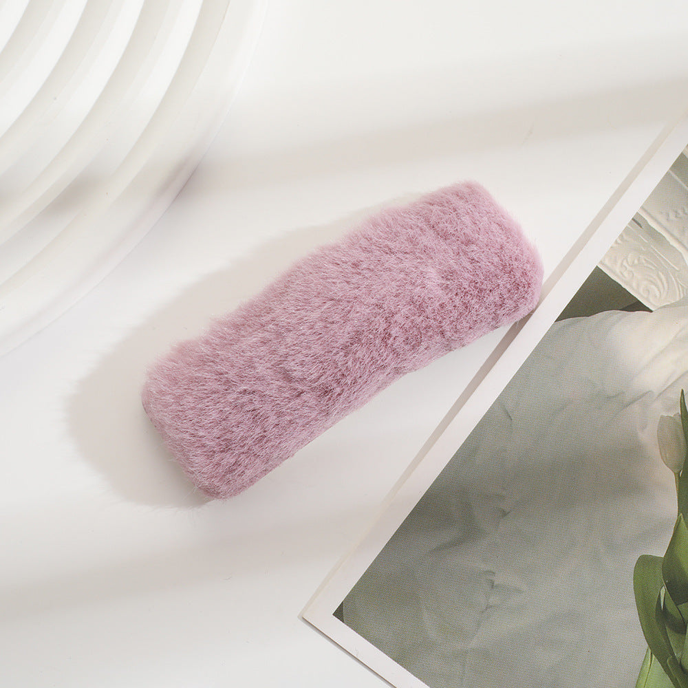 Wholesale Plush Versatile Hair Accessories Internet Celebrity Trendy Hair Clips