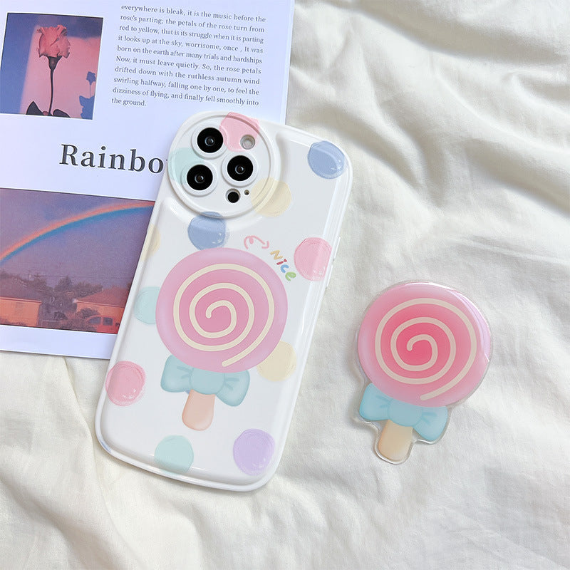 Wholesale Acrylic Phone Airbag Stand Ins Lazy Grip Cushion Adhesive Ring Holder For Phone Case Trendy Fashion Accessory Gift
