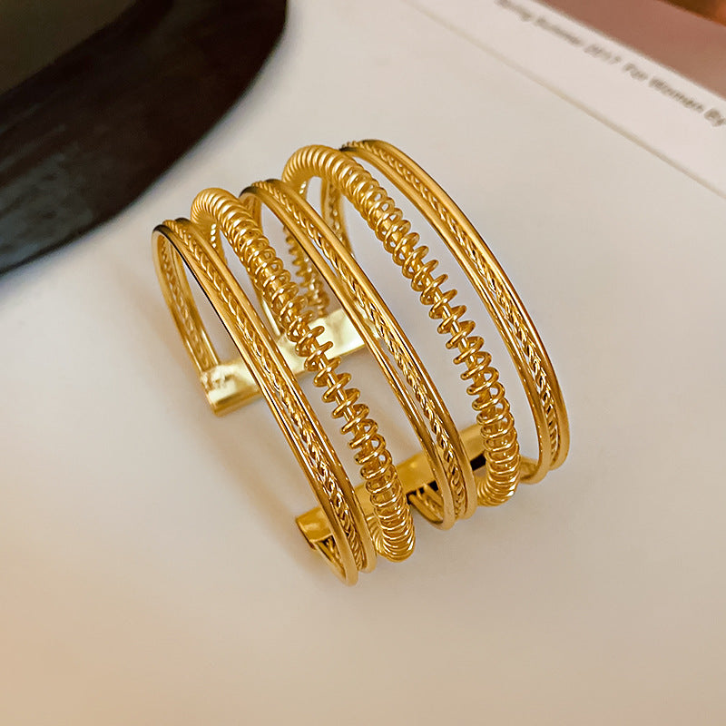 Wholesale Alloy Open Bracelet