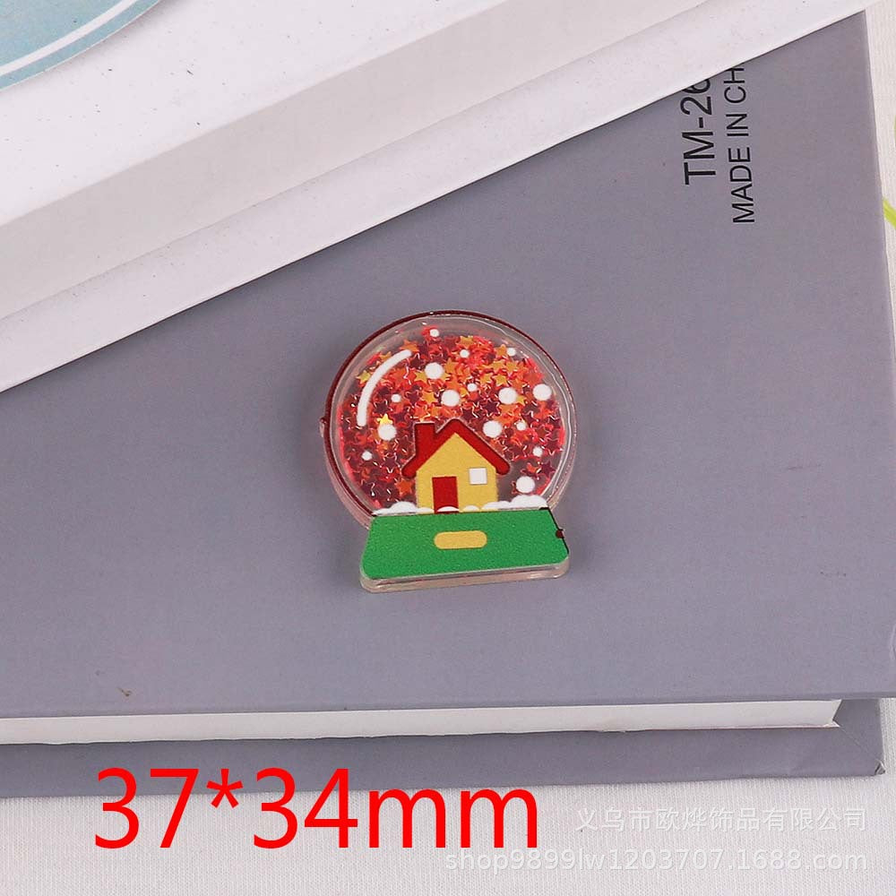 Wholesale 10pcs Cartoon AcrylicJewelry Accessories DIY Patch FlatBack
