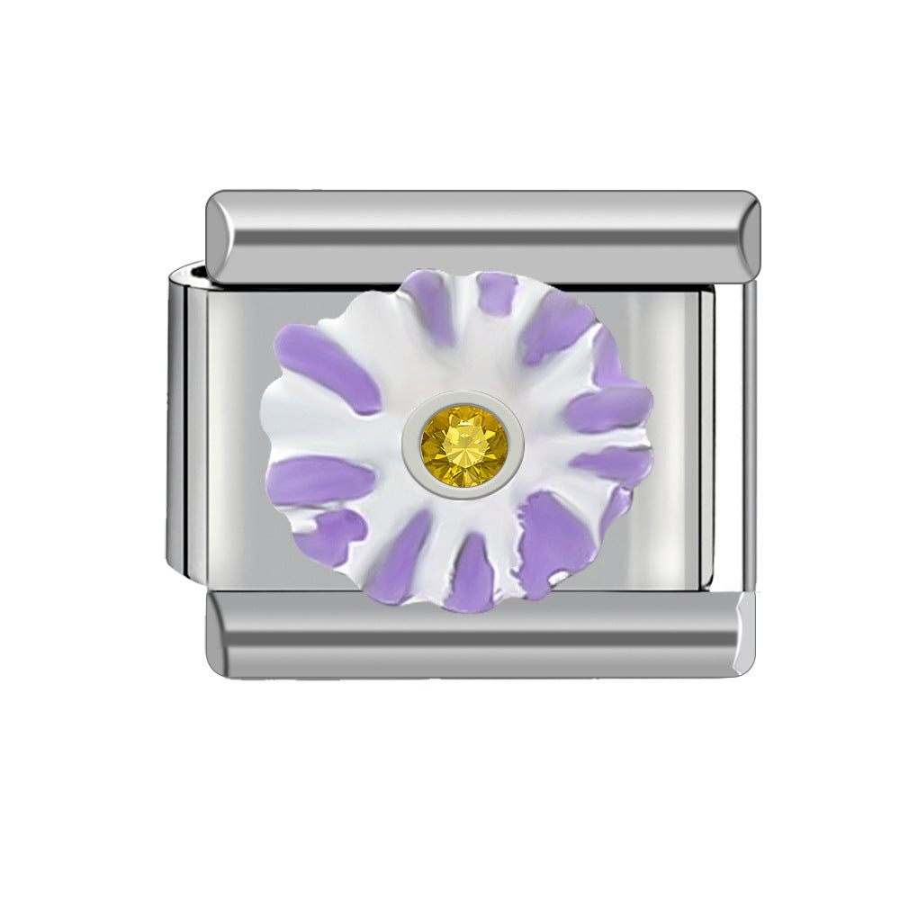 Wholesale Italian Charm Bracelet 9mm DIY Spliced Detachable Cute Pattern Combination Bracelet