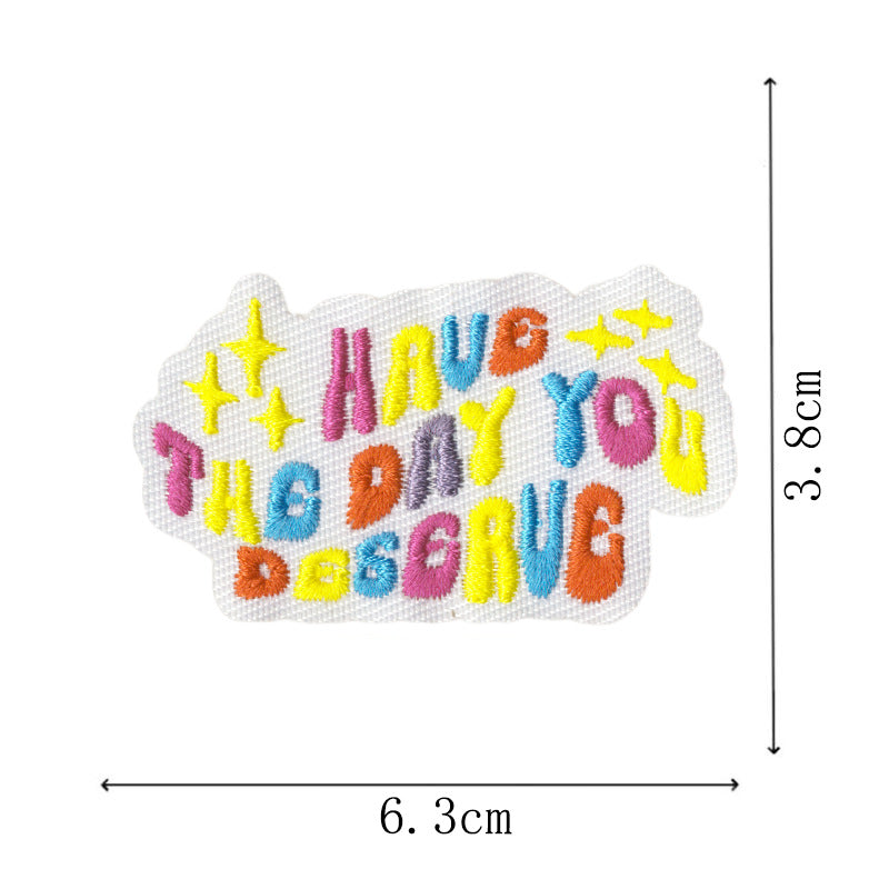 Wholesale Colorful cute cartoon duck embroidery DIY Patches