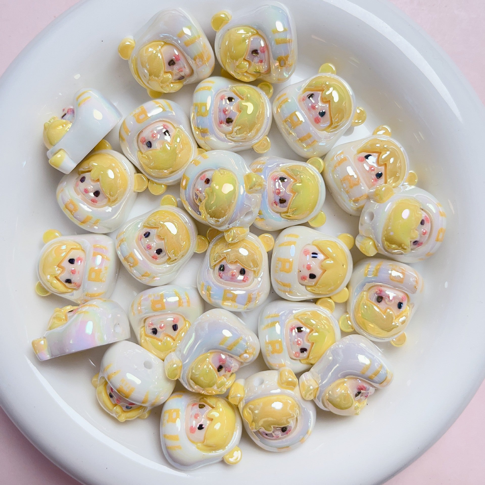 Wholesale Acrylic Uv Colorful Three-dimensional Cartoon Beads