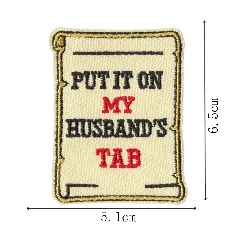 Wholesale Cartoon Denim Embroidered Patch Set Of 16 Iron On et Decor Craft Supply