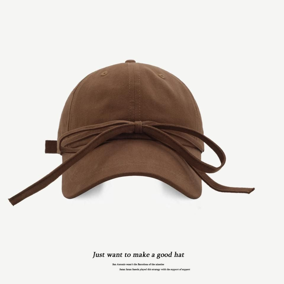 Wholesale Long Ribbon Bow Baseball Cap