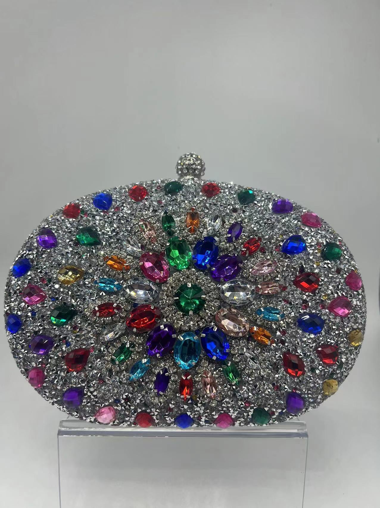 Wholesale Sunflower Diamond Evening Clutch