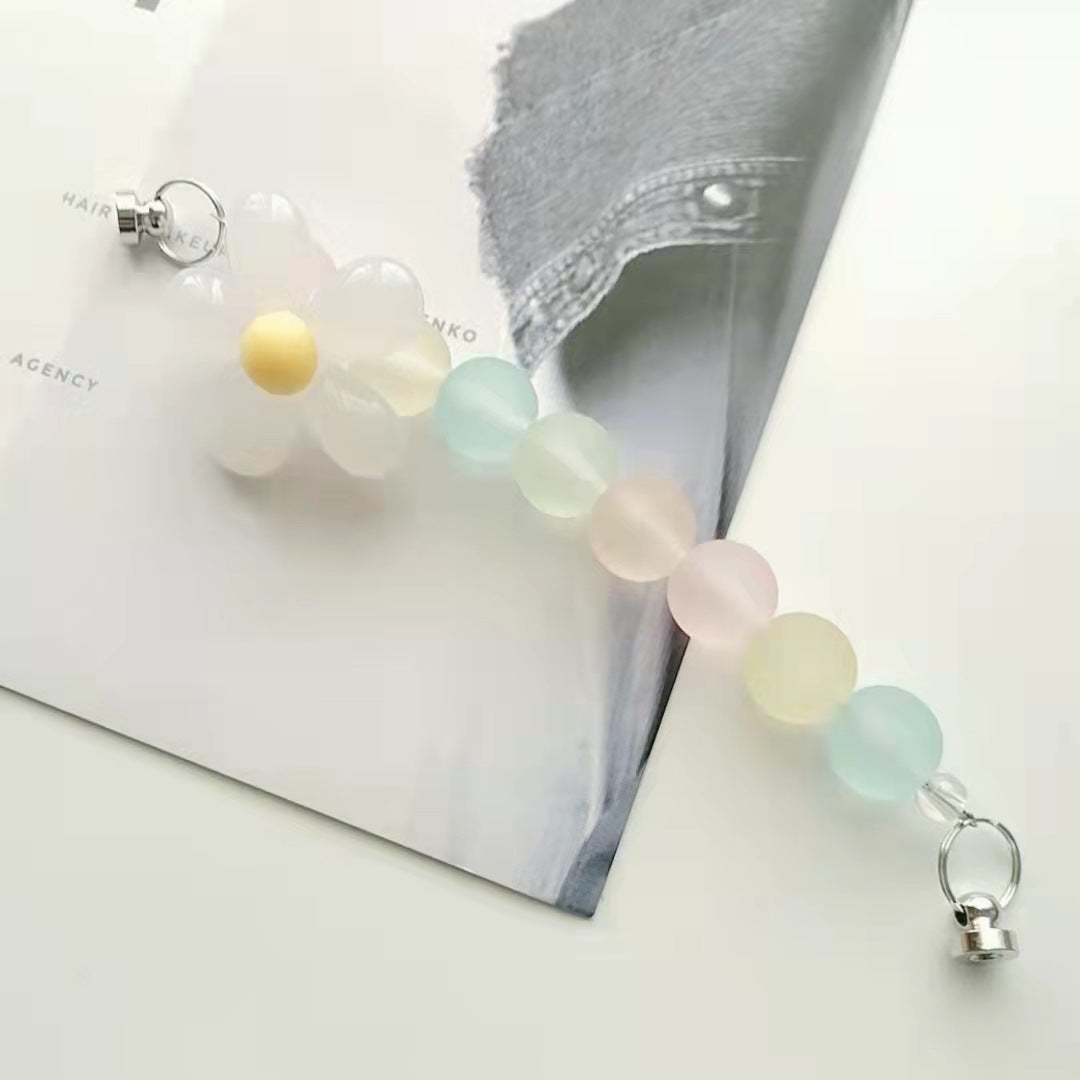 Cadena de telefonía móvil de flores acrílicos al por mayor